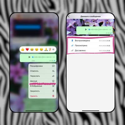 Как узнать точное время доставки и прочтения сообщения в WhatsApp