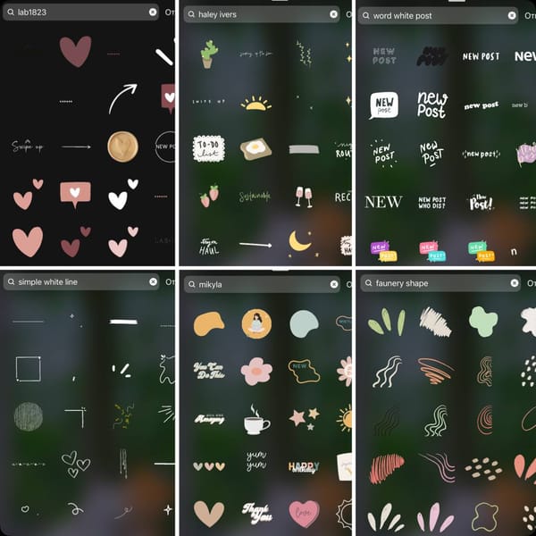 Подборка GIPHY для оформления Stories